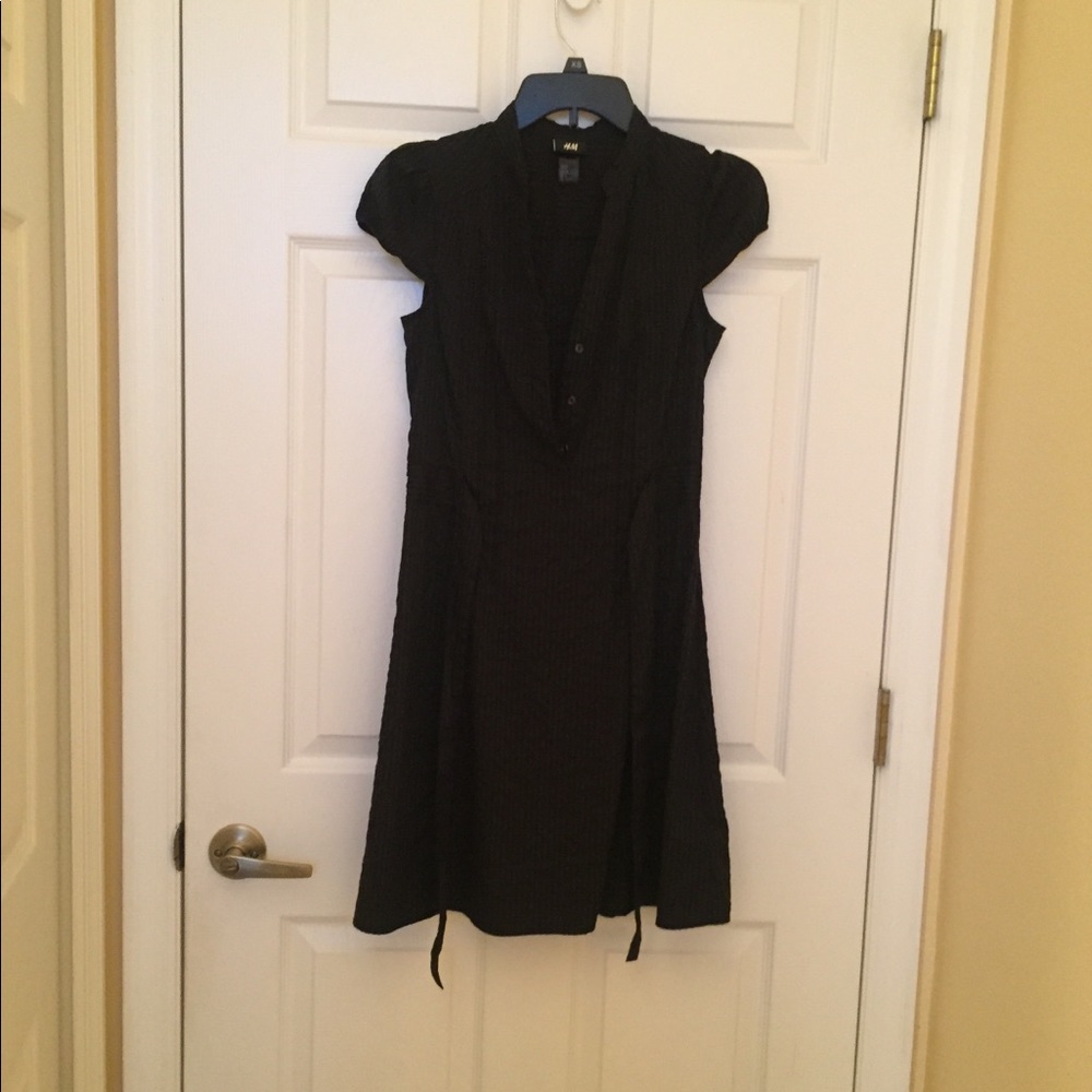 H&M black dress